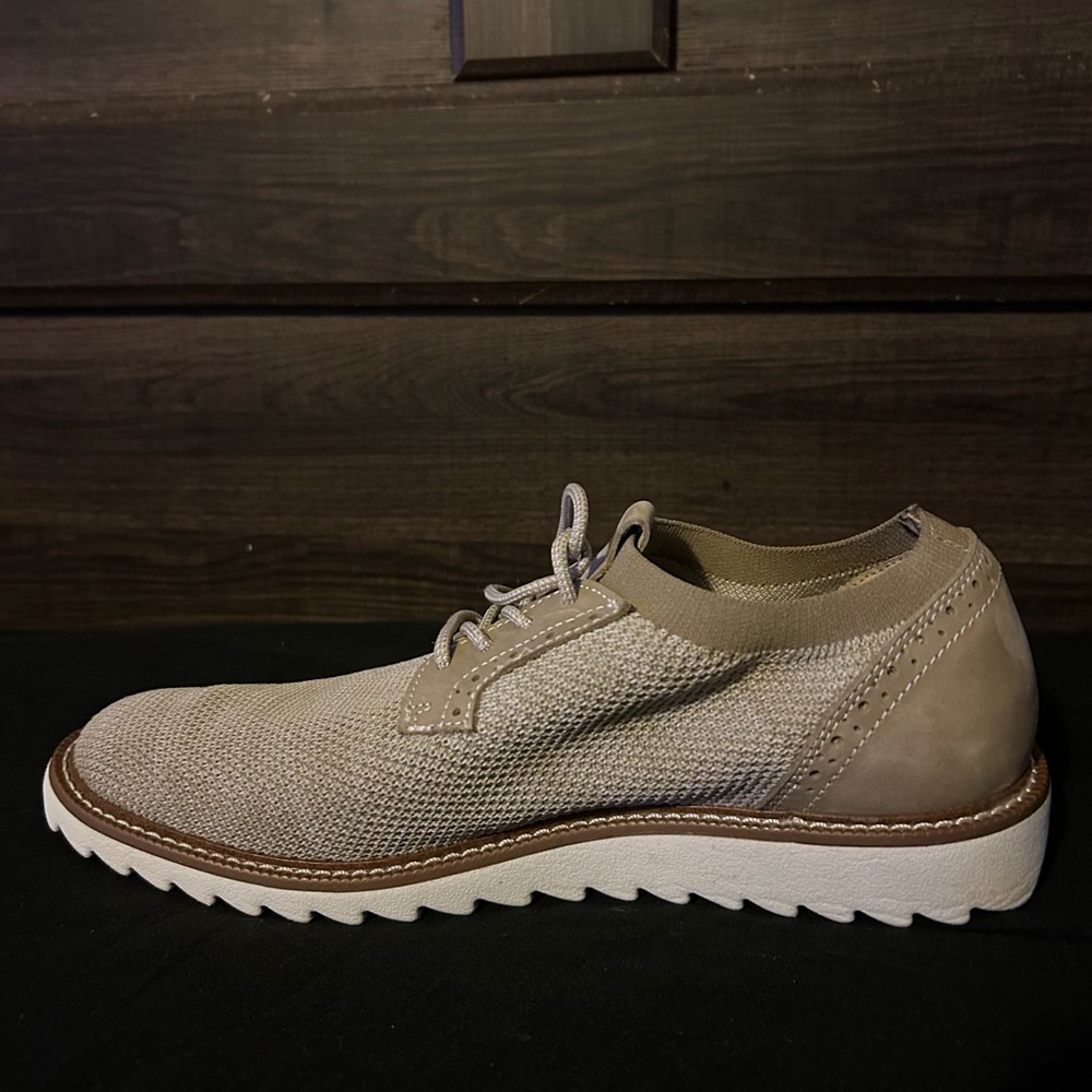 Dockers Oxford Beige Stretch Knit Shoes